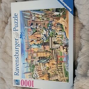 Ravensburger Multicolor Landmark Collage 1000-Piece Puzzle